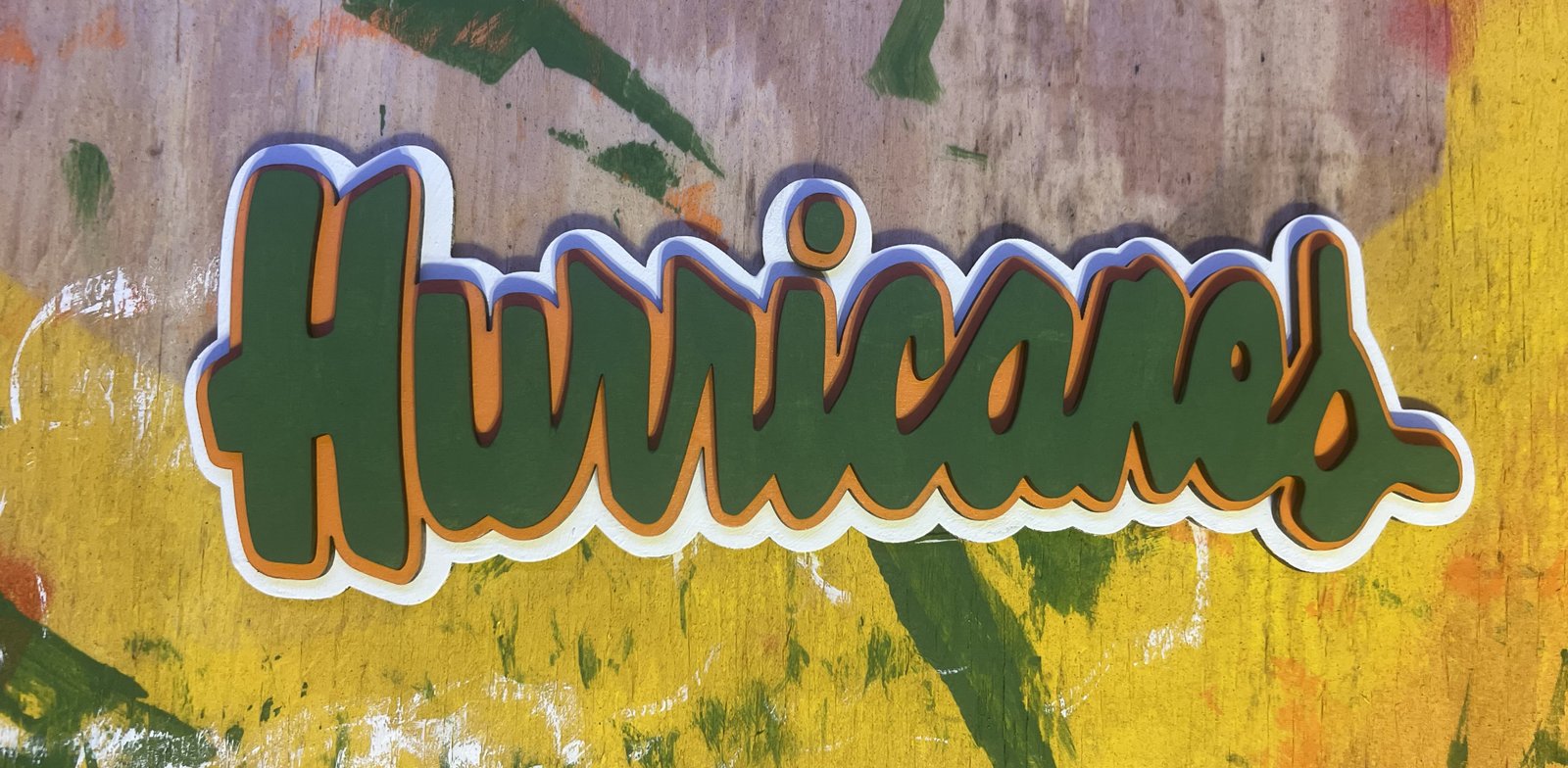 Miami Sign Front View