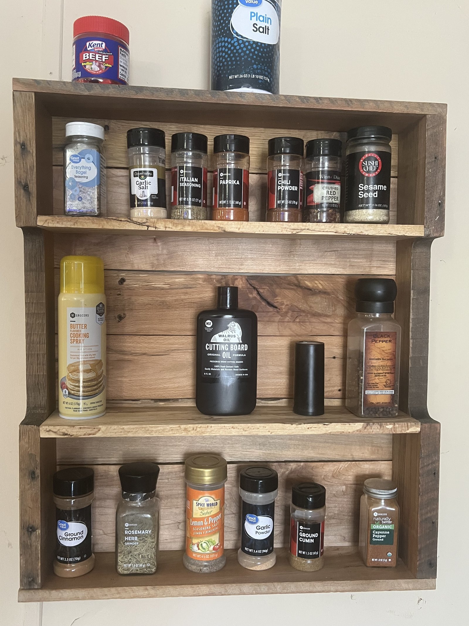 Spice Rack Shelf